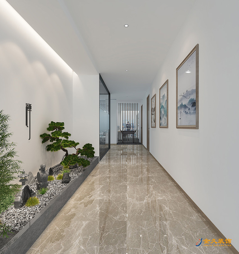 辦公室通道設計裝修